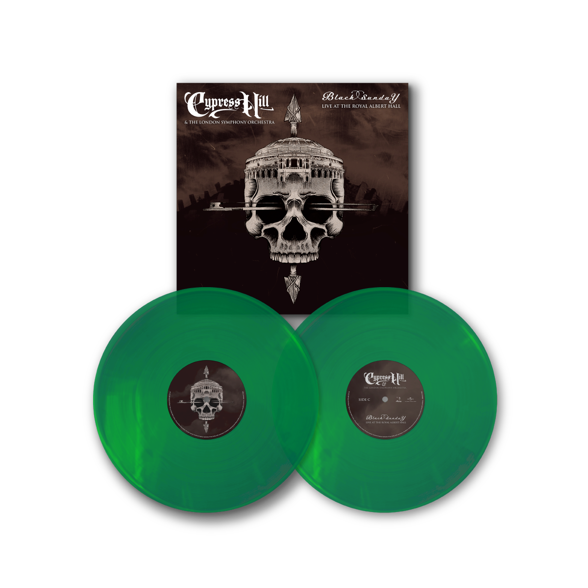 Cypress Hill & The London Symphony Orchestra: Live At Royal Albert Hall 12” Vinyl (Z2 Exclusive Translucent Green Variant)