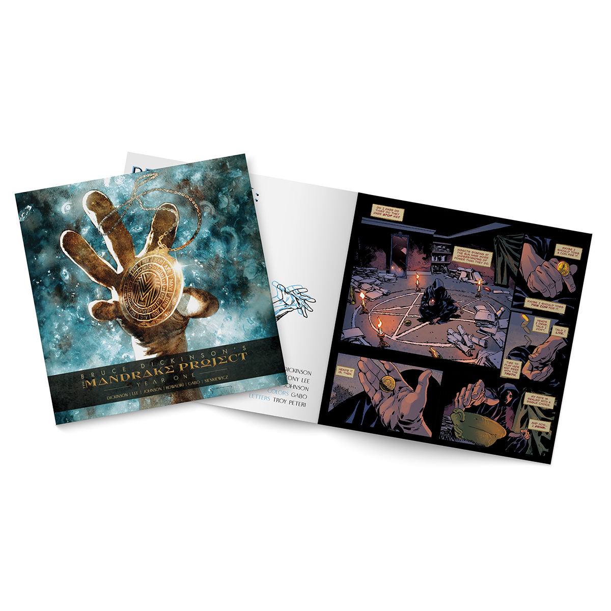 BRUCE DICKINSON'S THE MANDRAKE PROJECT: YEAR ONE (SIGNED Platinum Edition)