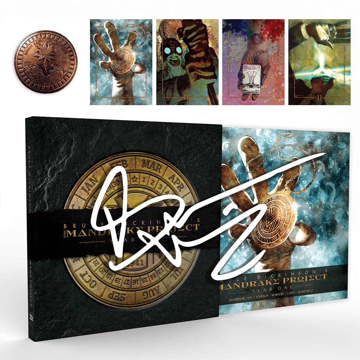 BRUCE DICKINSON'S THE MANDRAKE PROJECT: YEAR ONE (SIGNED Platinum Edition)