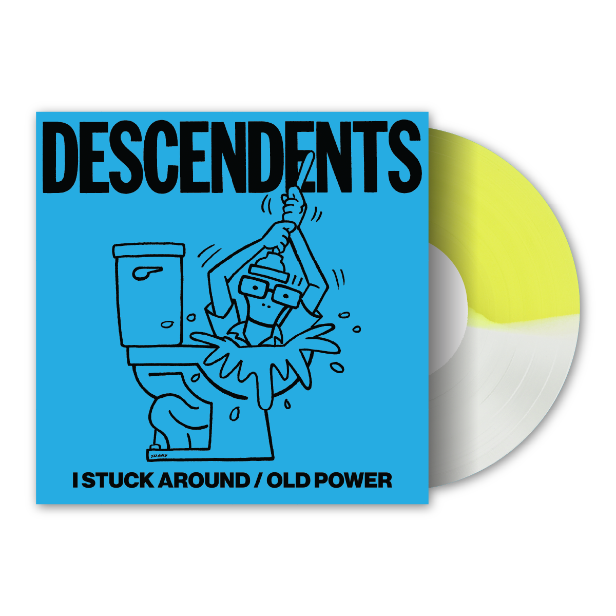 DESCENDENTS: Milo Goes To Comics - Graphic Novel + 7" (Yellow & White) Vinyl Bundle (Signed Platinum Edition)