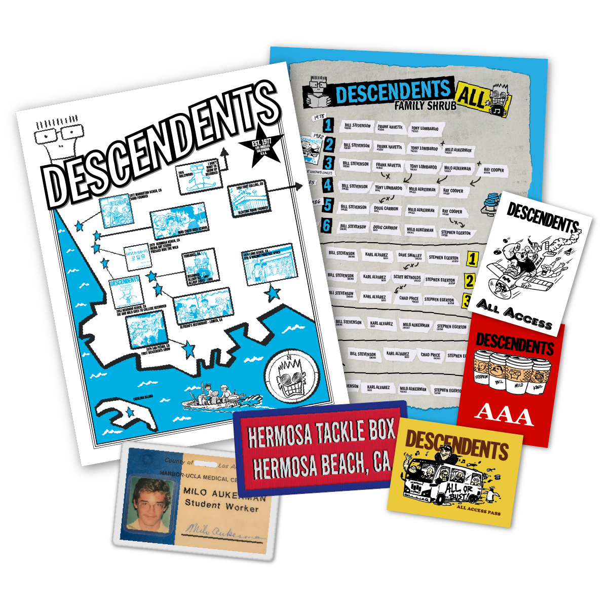 Descendents Time Capsule Bundle (Limited to 250) – Z2 Comics EU