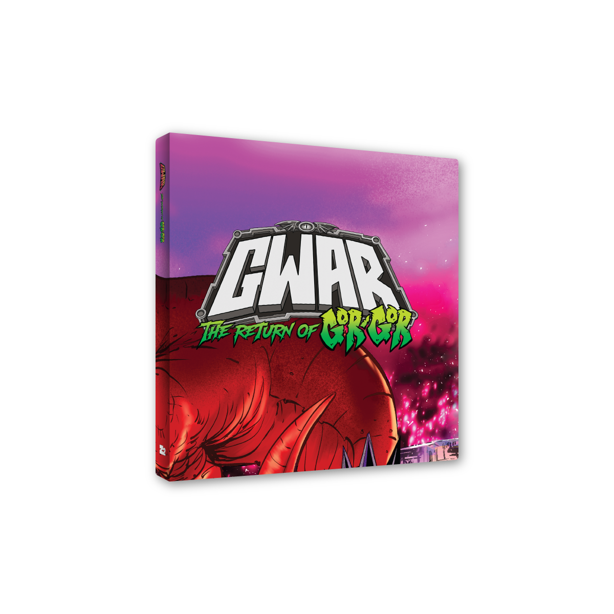 GWAR: 'The Return of Gor Gor' Signed Platinum Edition Comic Book + Vinyl LP (Limited Edition Fruit Punch)