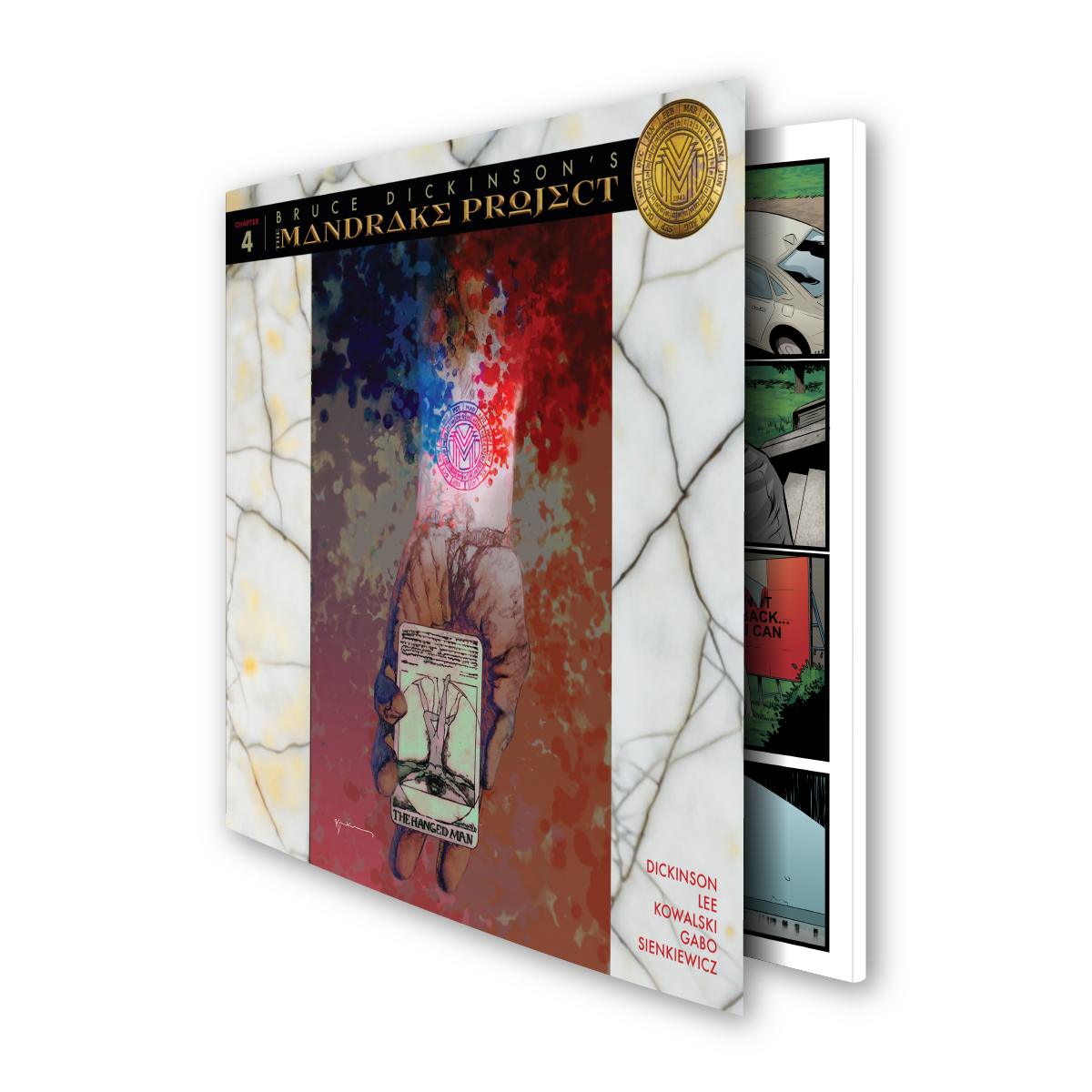Bundles Bruce Dickinson's THE MANDRAKE PROJECT: Issue 4 - SIGNED Edition (333 Available)