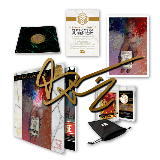 Bundles Bruce Dickinson's THE MANDRAKE PROJECT: Issue 4 - SIGNED Edition (333 Available)