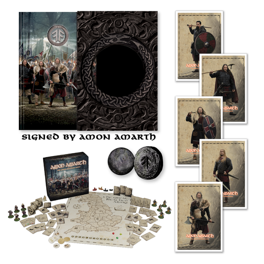 Amon Amarth: THE GREAT HEATHEN ARMY - SIGNED Platinum Bundle