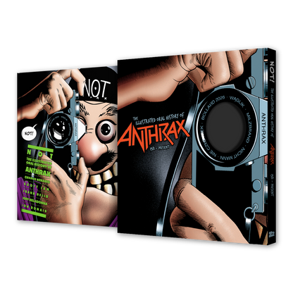 NOT: The Illustrated Oral History of Anthrax + Picture Disc Vinyl LP (Deluxe Edition)