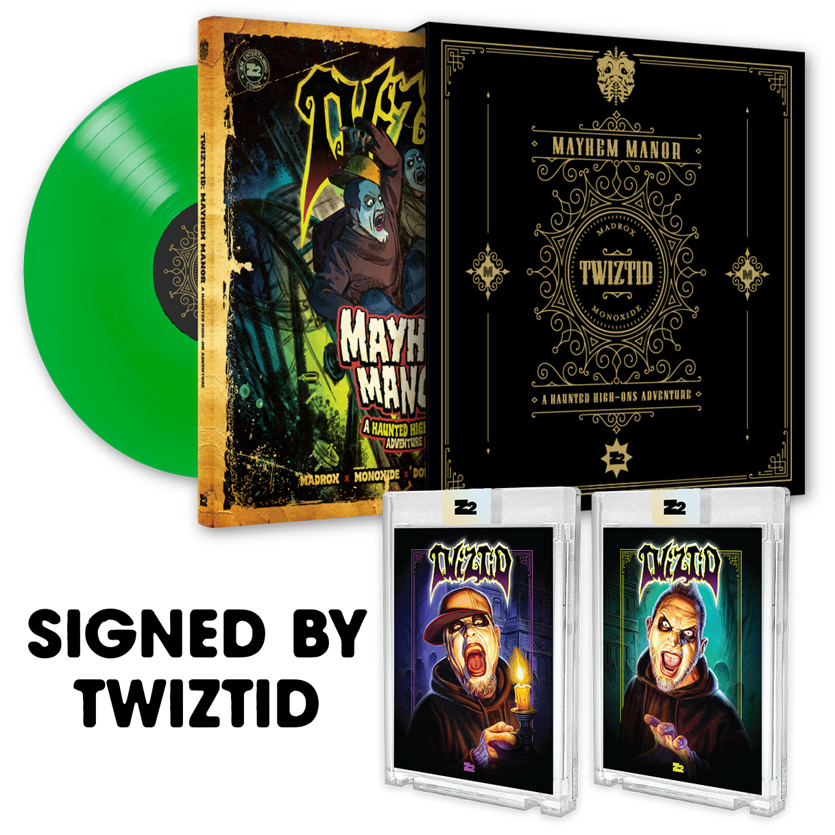 Twiztid: Mayhem Manor - Signed Graphic Novel (Platinum Edition)
