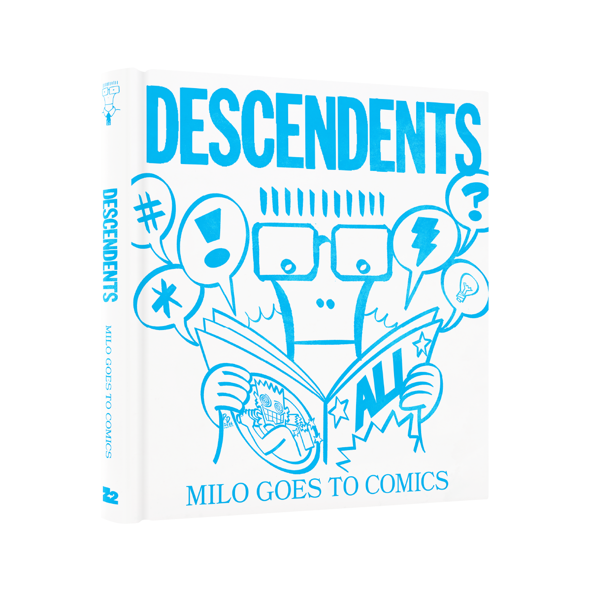 DESCENDENTS: Milo Goes To Comics - Graphic Novel + 7" (Yellow & White) Vinyl Bundle (Signed Platinum Edition)