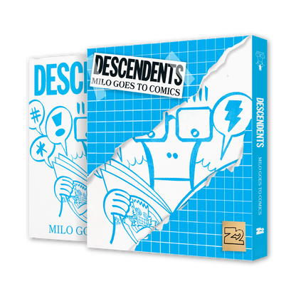 DESCENDENTS: Milo Goes To Comics - Graphic Novel + 7" (Yellow & White) Vinyl Bundle (Signed Platinum Edition)