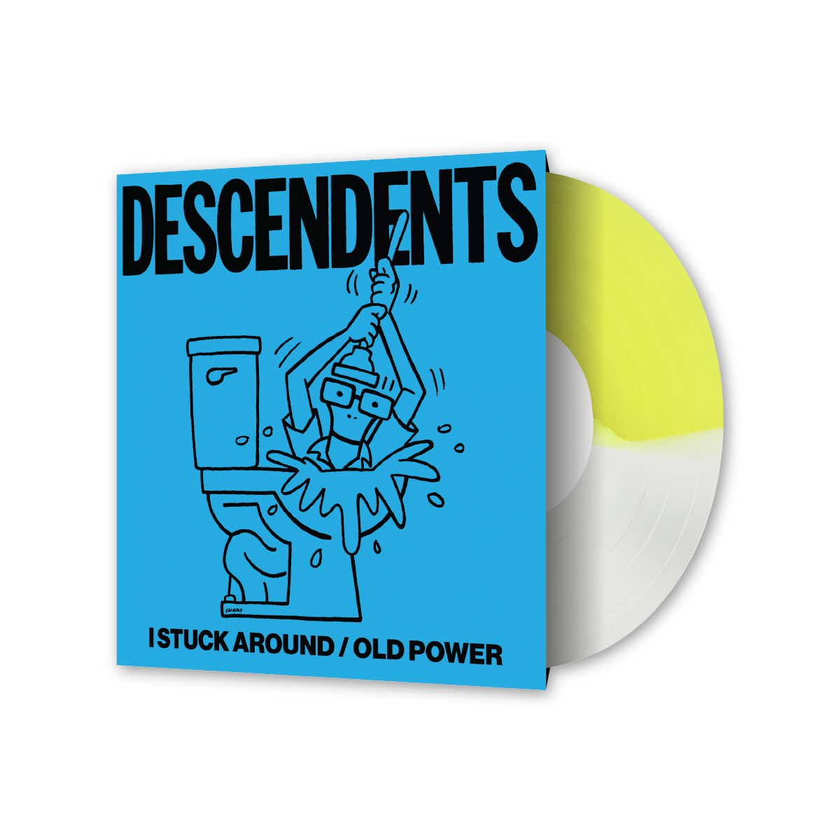 DESCENDENTS: Milo Goes To Comics - Graphic Novel + 7" (Yellow & White) Vinyl Bundle (Signed Platinum Edition)