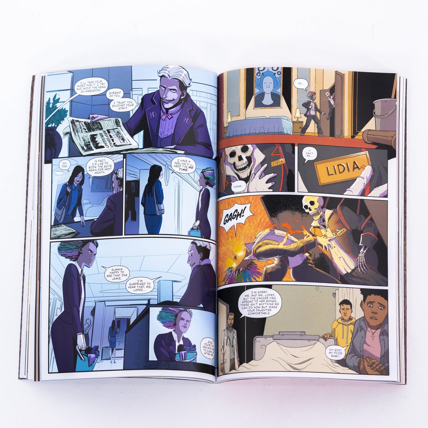 Machine Gun Kelly's Hotel Diablo Graphic Novel - Deluxe Book