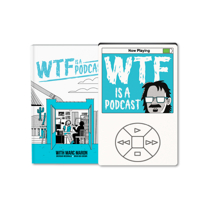 WTF is a Podcast with Marc Maron (Signed Deluxe Edition Book)