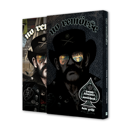 NO REMORSE: THE ILLUSTRATED TRUE STORIES OF LEMMY KILMISTER AND MOTÖRHEAD - DELUXE + VINYL 2-LP EDITION