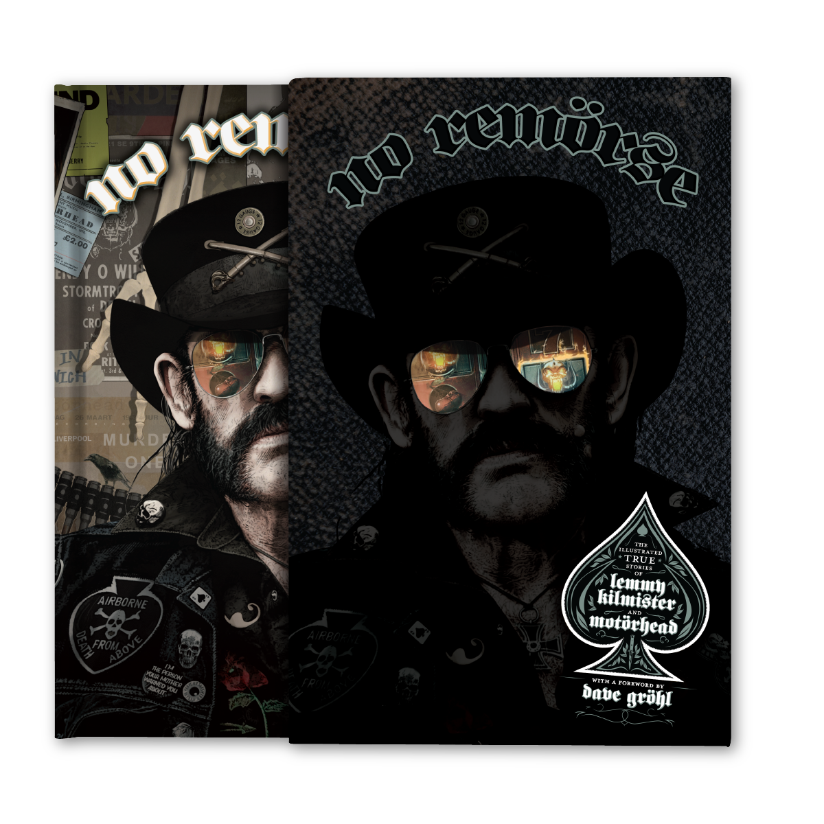 NO REMORSE: THE ILLUSTRATED TRUE STORIES OF LEMMY KILMISTER AND MOTÖRHEAD - DELUXE + VINYL 2-LP EDITION