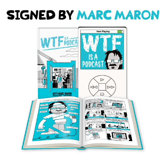 WTF is a Podcast with Marc Maron (Signed Deluxe Edition Book)
