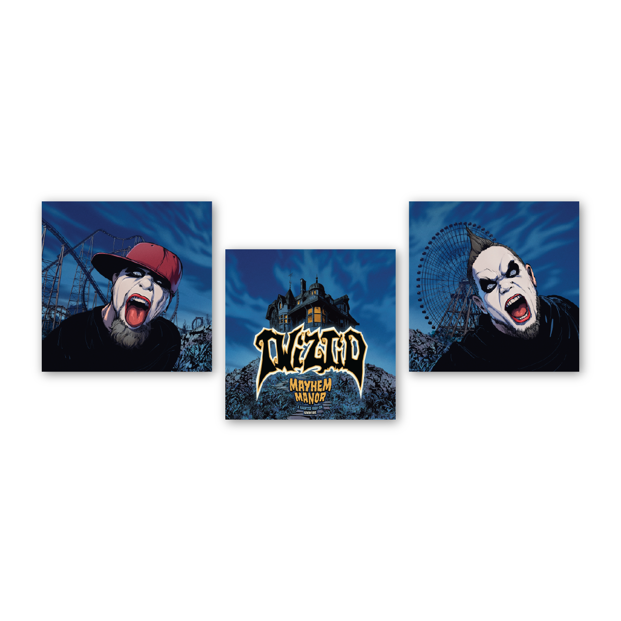 Twiztid: Mayhem Manor - Signed Graphic Novel (Platinum Edition)