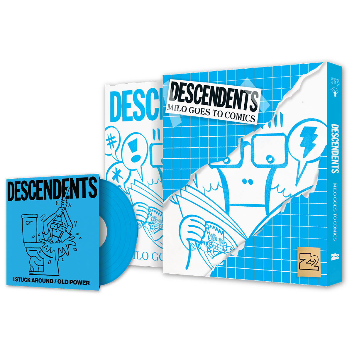 DESCENDENTS: Milo Goes To Comics - Graphic Novel + 7" Vinyl (Deluxe Edition)