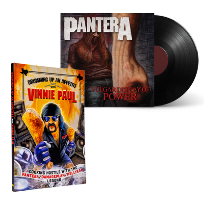 Cooking Up An Appetite with Vinnie Paul x Pantera: Vulgar Display Of Power LP Bundle